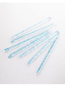 Plastic Sticks for Cuticles (blue)